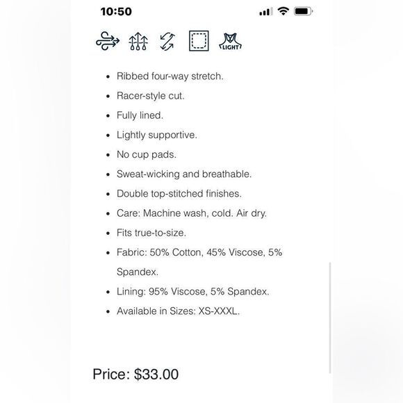 Zyia Active Dark Peony Banded Bra and Brief Set - Picture 9 of 10